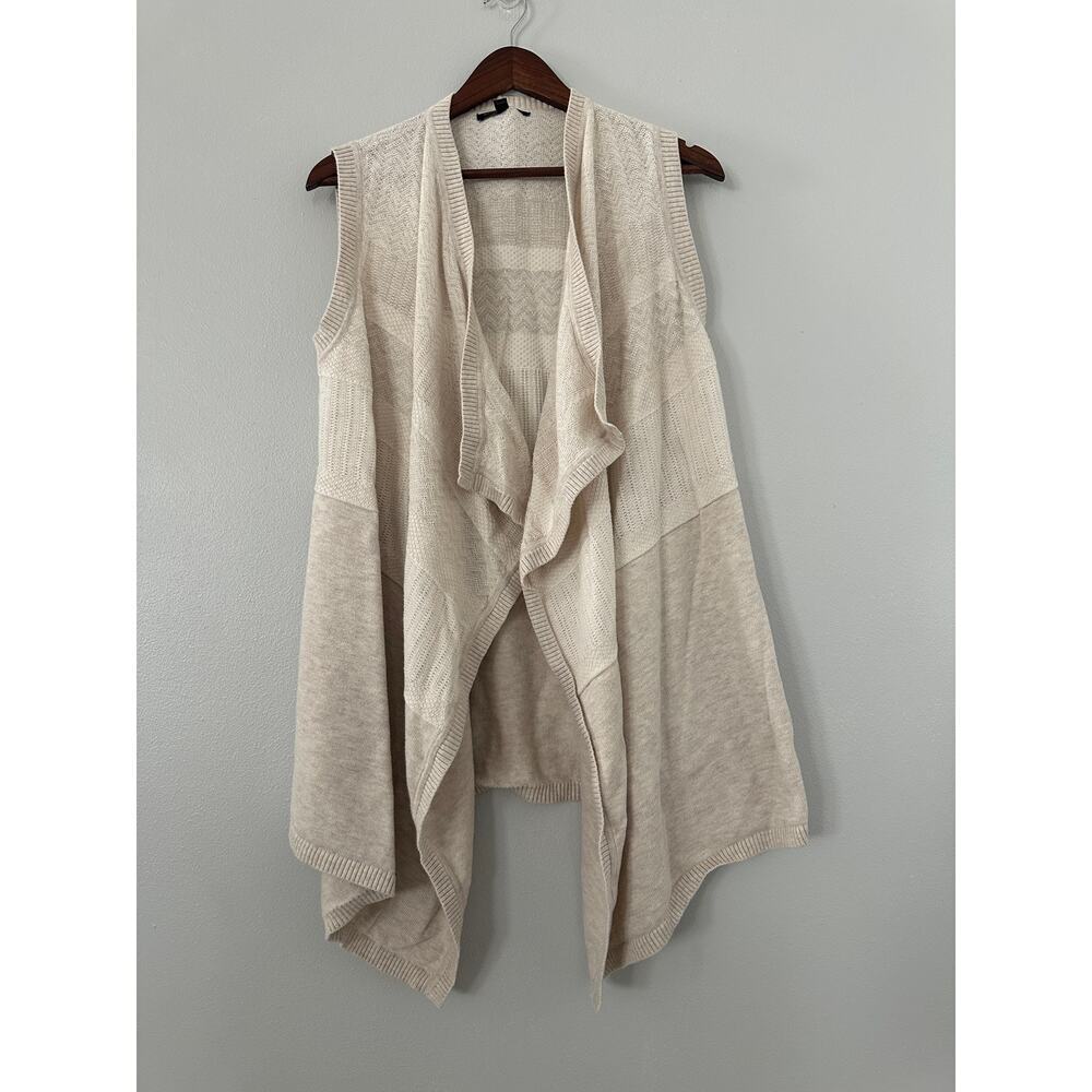Banana Republic Ivory Kimono/Cardigan Open Front sz M/L